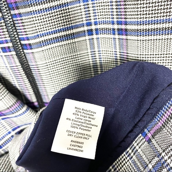 Lewit Sleeveless Plaid Shell - Picture 7 of 7